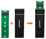 Gabinete de USB SúperVelocidad a M.2 NGFF para Disco de Estado Sólido (SSD) Image 5