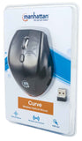 MH Curve, wireless mouse, black/black Packaging Image 2
