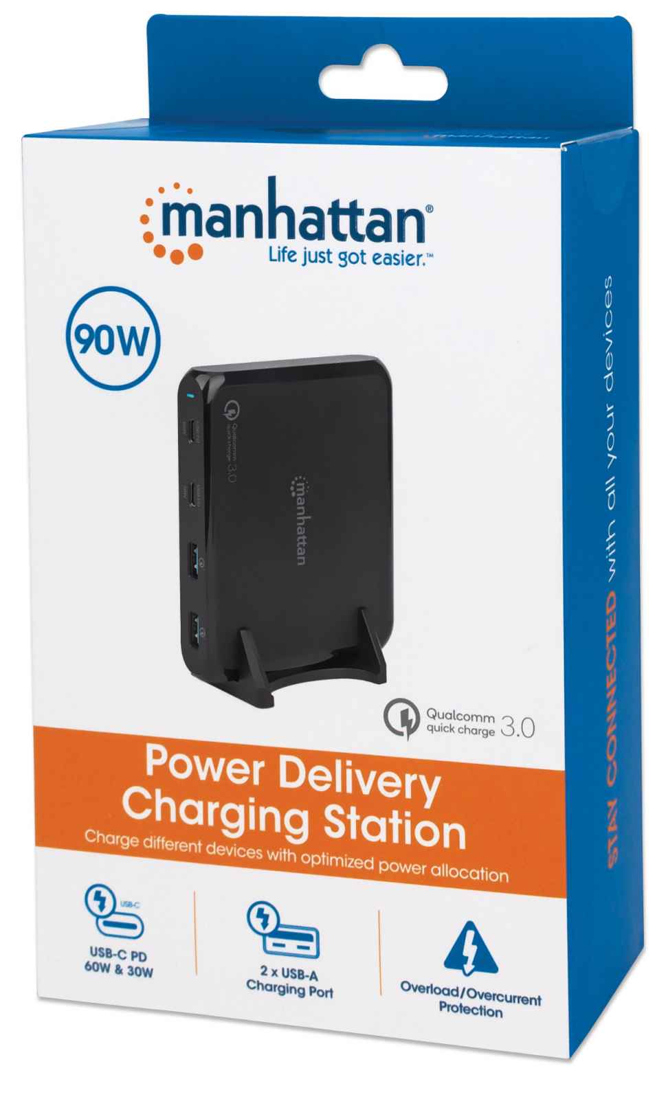 Manhattan Estación de carga con suministro de energía (Power Delivery) - 90  W (102247)