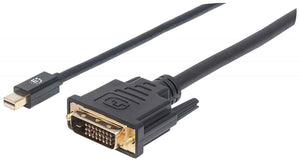 Cable Mini DisplayPort 1.2a a DVI Image 1