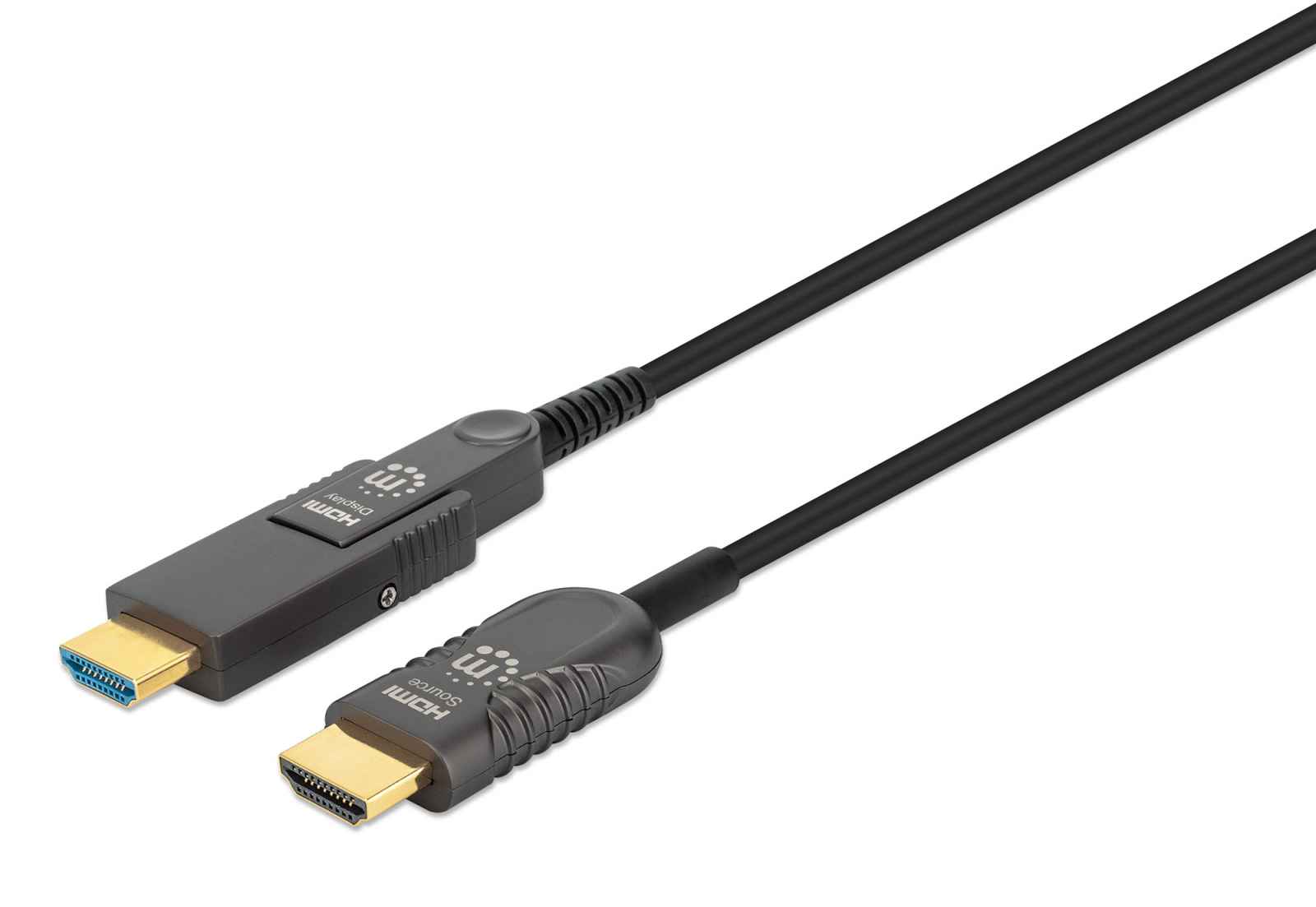 Manhattan Cable Óptico Activo HDMI de Alta Velocidad con conector