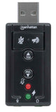 Adaptador de sonido 3-D 7.1 USB de alta velocidad Image 8
