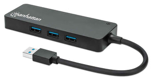 Hub USB 3.2 Gen 1 de 3 puertos, con lector de tarjetas Image 1