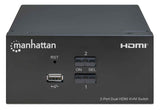 Switch KVM HDMI de 2 puertos para dos monitores Image 3