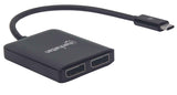 Adaptador de USB-C a dos puertos DisplayPort – Hub MST Image 2