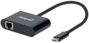 Adaptador USB-C a Red Gigabit con puerto PD Image 1