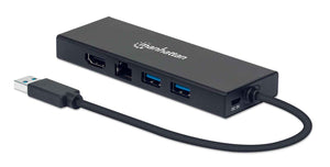 Adaptador multipuerto SuperSpeed USB para Doble Monitor Image 1
