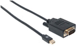 Cable Mini DisplayPort 1.2a a VGA Image 3