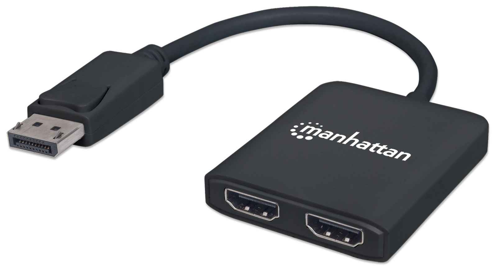 Manhattan Hub MST - de DisplayPort a 2 puertos HDMI (152716)