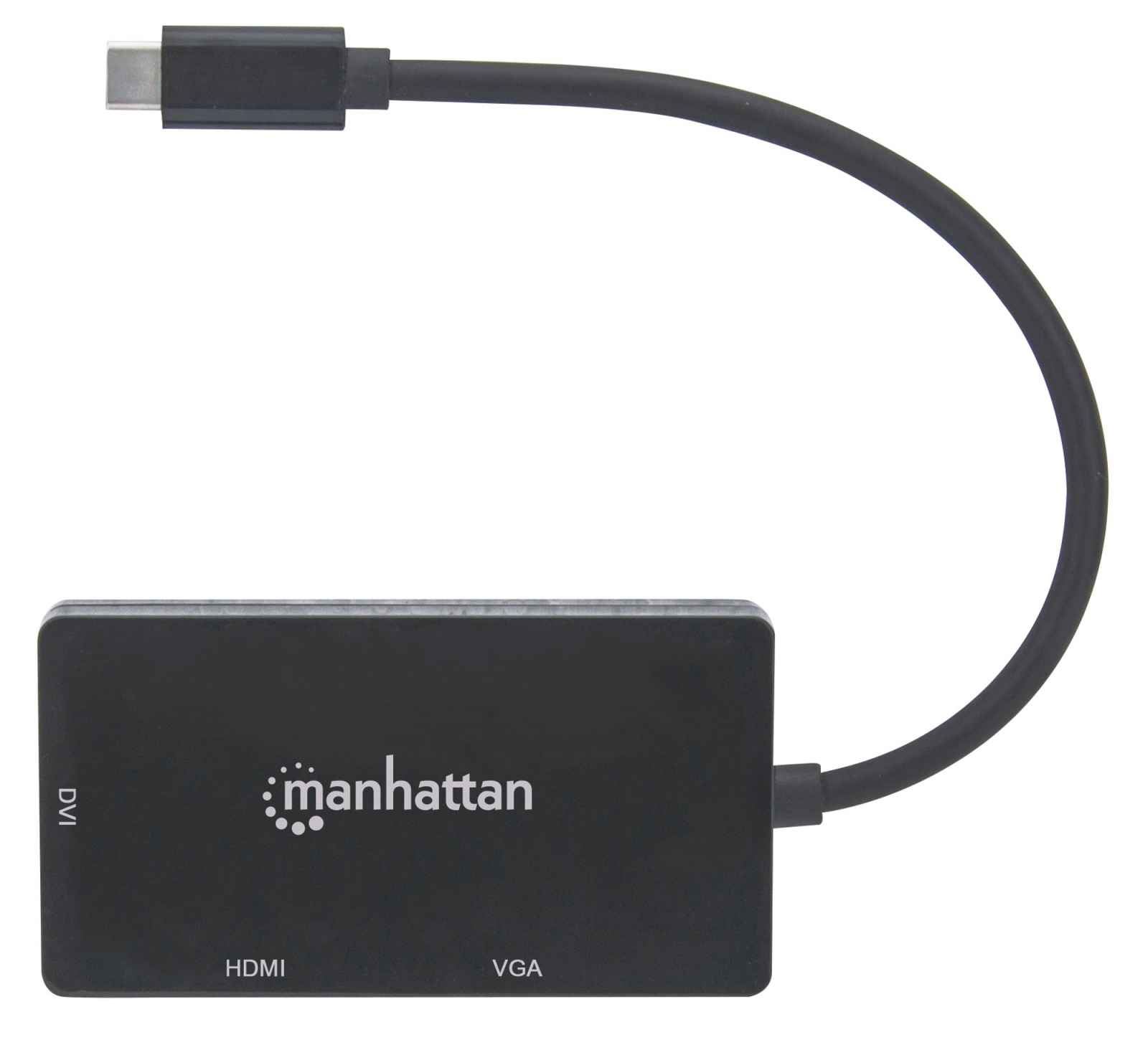 Manhattan Adaptador multipuerto USB-C de SúperVelocidad (152440)