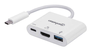 Docking Convertidor USB-C a HDMI, USB-A y USB-C Image 1