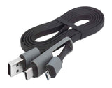 Cargador para coche con 2 puertos USB y un cable de carga Image 7