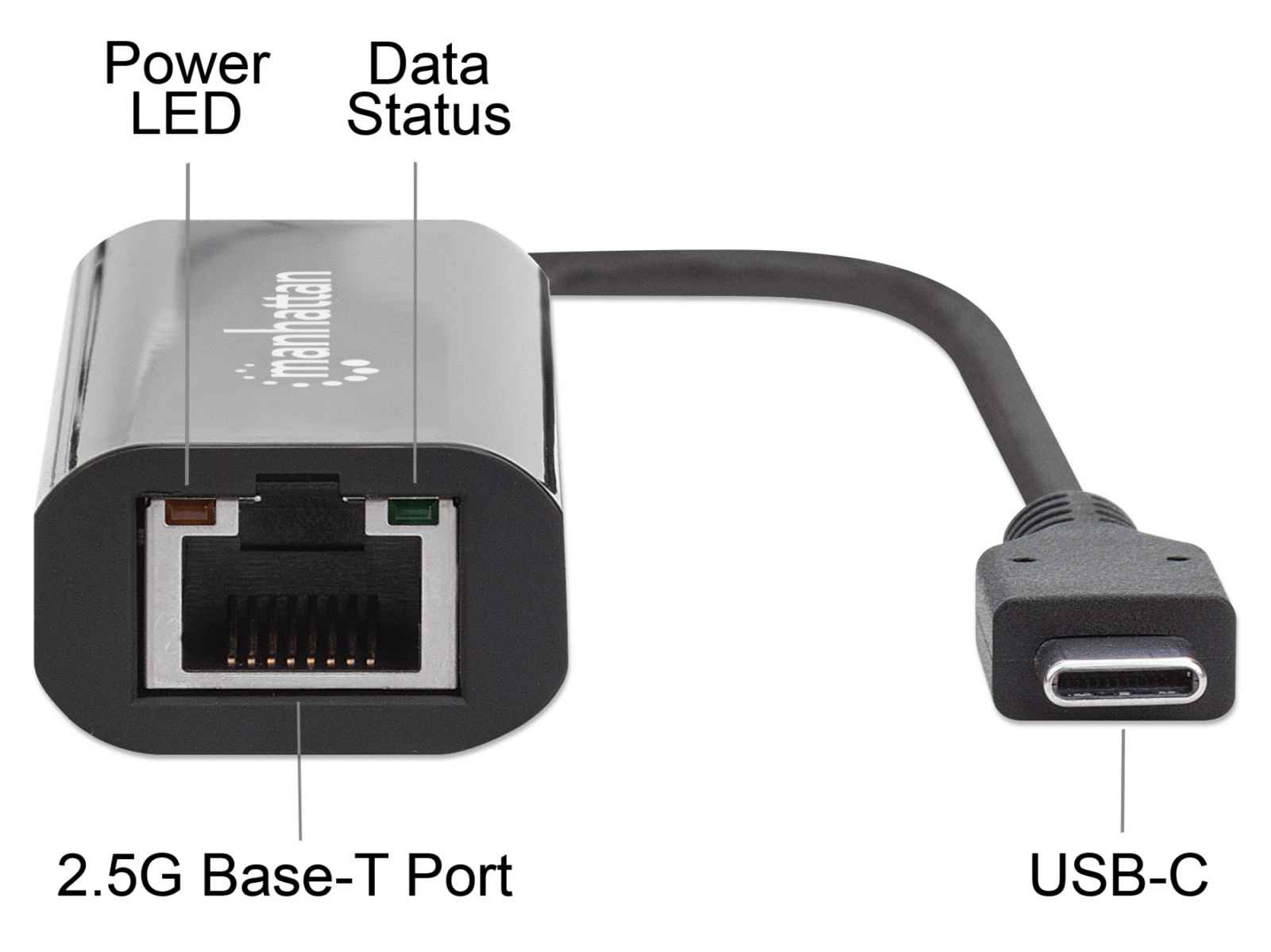 Conector usb 2 puertos para adaptador mac - 12-1706 - MaxiTec