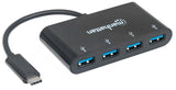 Hub USB-C 3.2 Gen 1 con 4 puertos USB-A Image 3