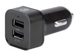 Cargador para coche con 2 puertos USB y un cable de carga Image 1