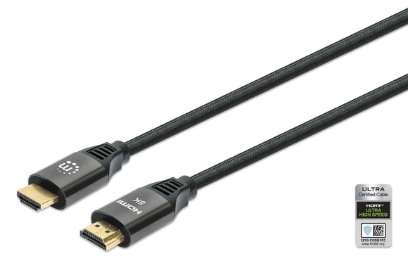 Cable HDMI Certificado de Ultra Alta Velocidad, 8K a 60 Hz o 4K a 120 Hz, con Ethernet Image 1