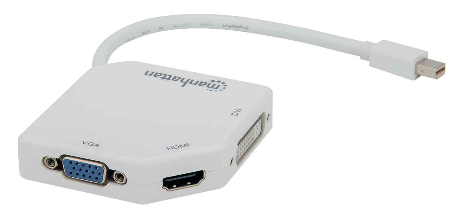 Adaptador Mini Displayport a HDMI Blanco Manhattan 322461 - Fotosol