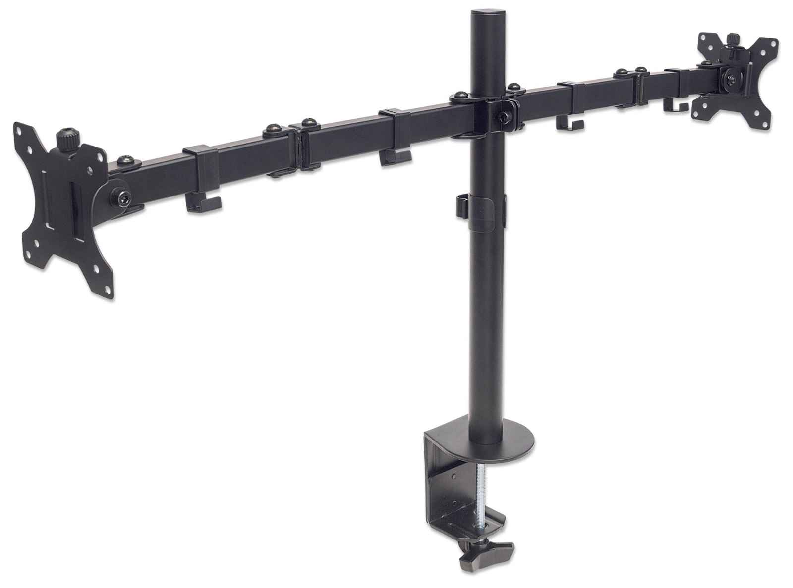 Manhattan Soporte universal para 2 monitores con brazos de doble  articulación (461528)